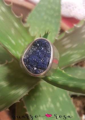 Anello Azzurrite Ø 13